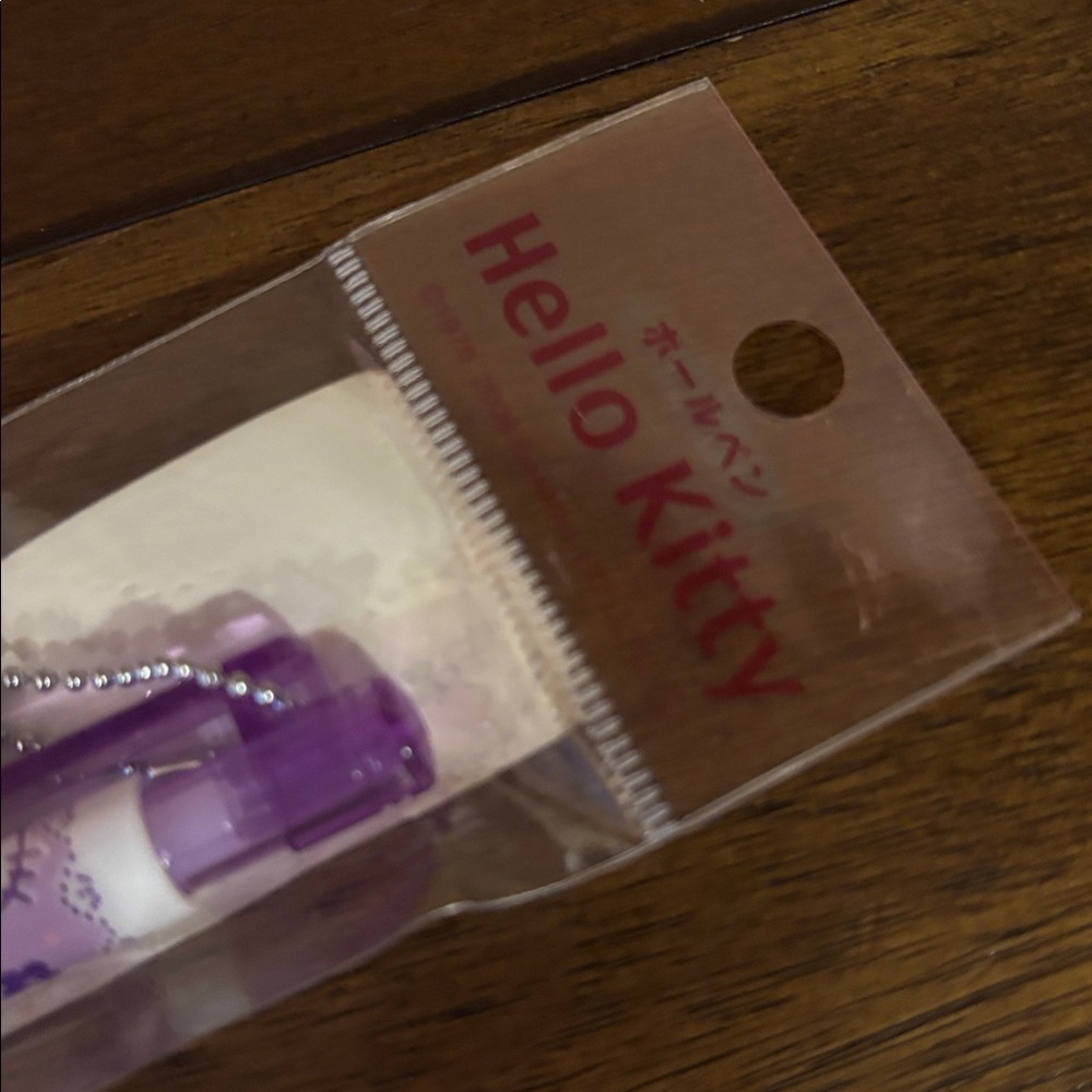 Hello kitty Sanrio 10th anniversary ink pen with charm from 2007 - Picture 5 of 8